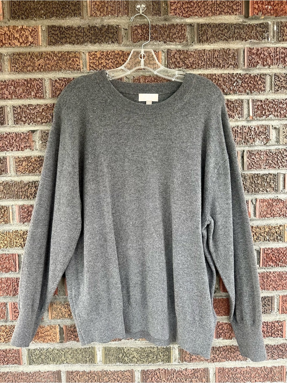 J. Crew 100% Cashmere Sweater, Gray